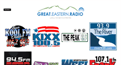 Desktop Screenshot of greateasternradio.com